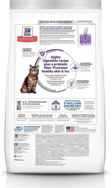 Hill's Science Diet||Inaba Hill's Science Diet Adult Sensitive Stomach & Skin Chicken & Rice Recipe Dry Food + Inaba Churu Grain-Free Tuna Puree Lickable Cat Treat 5 Hill's Science Diet||Inaba Hill's Science Diet Adult Sensitive Stomach & Skin Chicken & Rice Recipe Dry Food + Inaba Churu Grain-Free Tuna Puree Lickable Cat Treat - Image 3