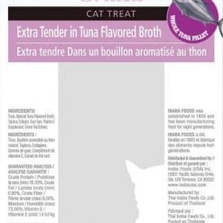 Inaba||Weruva Inaba Ciao Grain-Free Grilled Tuna Fillet Extra Tender in Tuna Flavored Broth Cat Treat, 0.52-oz pouch, pack of 6 + Weruva Cats in the Kitchen Cuties Variety Pack Grain-Free Canned Cat Food, 3.2-oz, case of 12 -Fetch For Pets || Ware || Inaba Shop 298128 PT2. SY630 V1623255741