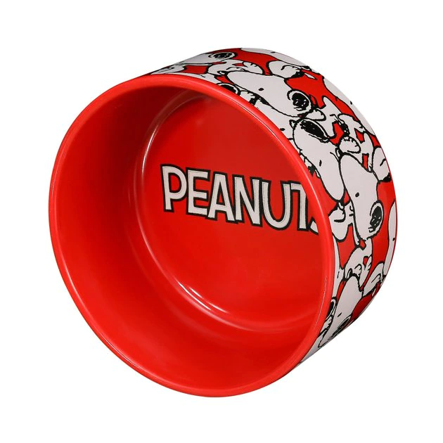Fetch For Pets Snoopy Ceramic Dog Bowl, 3.5-cups 6 Fetch For Pets Snoopy Ceramic Dog Bowl, 3.5-cups - Image 4