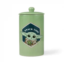Fetch For Pets Star Wars Mandalorian Snack Time Dog Treat Jar