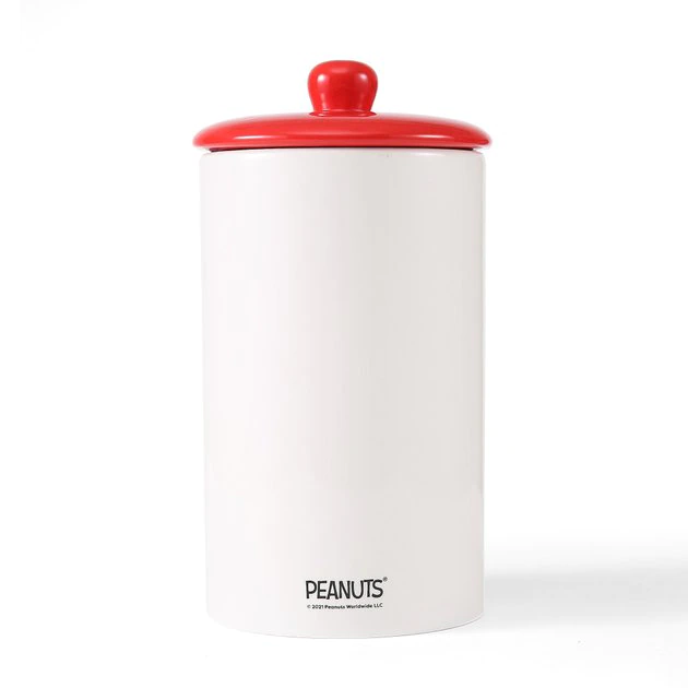 Fetch For Pets Snoopy Treat Time Ceramic Dog Treat Jar 4 Fetch For Pets Snoopy Treat Time Ceramic Dog Treat Jar - Image 2