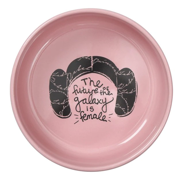 Fetch For Pets Star Wars Princess Leia "Future Female" Dog Bowl 4 Fetch For Pets Star Wars Princess Leia "Future Female" Dog Bowl - Image 2