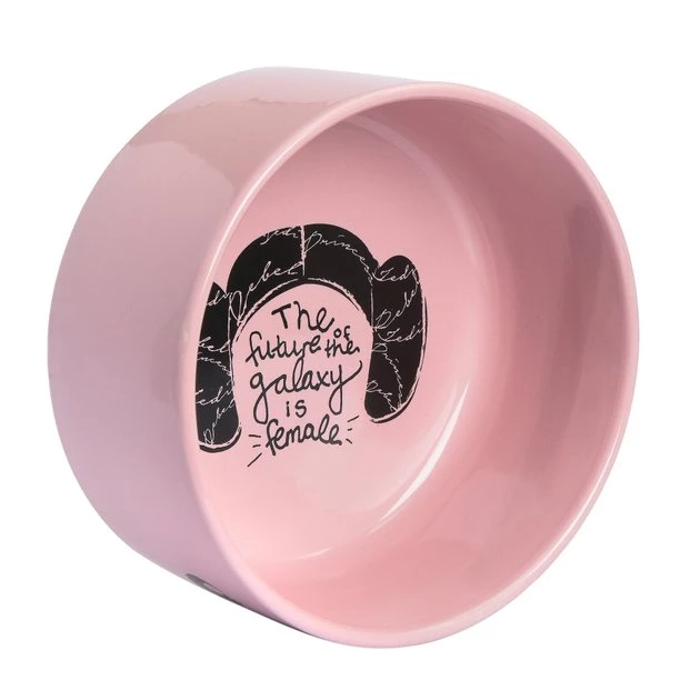 Fetch For Pets Star Wars Princess Leia "Future Female" Dog Bowl 6 Fetch For Pets Star Wars Princess Leia "Future Female" Dog Bowl - Image 4