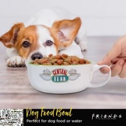 Fetch For Pets Friends "Central Perk" Ceramic Dog Bowl -Fetch For Pets || Ware || Inaba Shop 345616 PT5. SY630 V1636387646