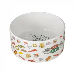 Fetch For Pets Friends "Joey Doesn't Share Food" Ceramic Dog Bowl