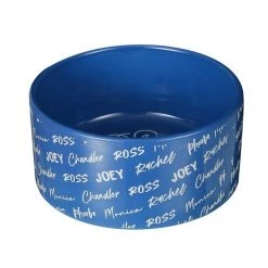 Fetch For Pets Friends "Rather Be Watching" Ceramic Dog Bowl