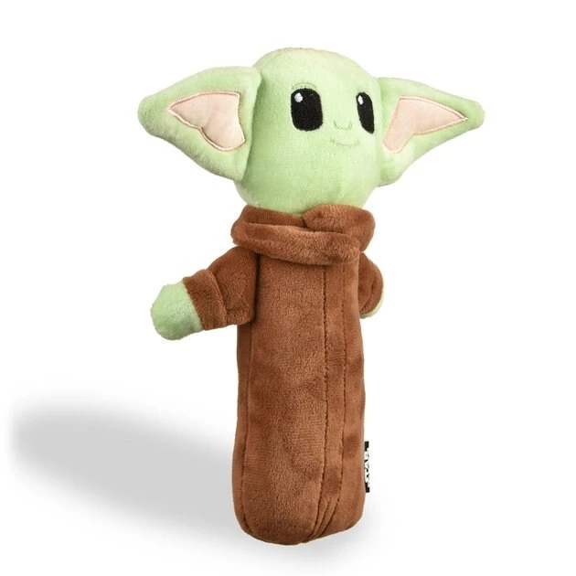 Fetch For Pets Star Wars Mandalorian The Child Bobo Plush Squeaky Dog Toy 4 Fetch For Pets Star Wars Mandalorian The Child Bobo Plush Squeaky Dog Toy - Image 2