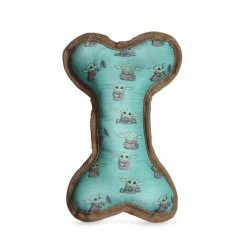 Fetch For Pets Star Wars Mandalorian The Child Oxford Bone Squeaky Dog Toy
