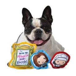 Fetch For Pets Friends V-Day "Better Together" Canvas Squeaky Dog Toy, 3 count -Fetch For Pets || Ware || Inaba Shop 362993 PT3. SY630 V1643061912