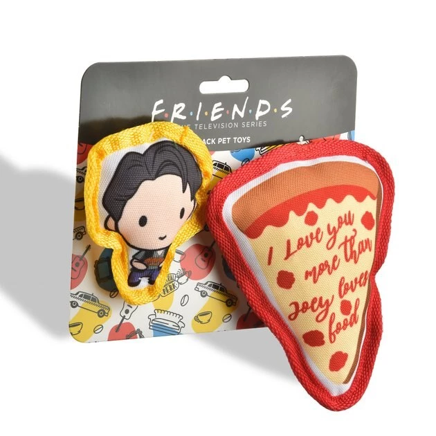 Fetch For Pets Friends V-Day "Love Food" Canvas Squeaky Dog Toy, 2 count 4 Fetch For Pets Friends V-Day "Love Food" Canvas Squeaky Dog Toy, 2 count - Image 2