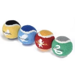 Fetch For Pets Harry Potter 4PK Hogwarts Pride Tennis Ball Dog Toy -Fetch For Pets || Ware || Inaba Shop 367787 PT2. SY630 V1645232231