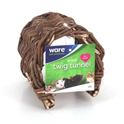 Ware Edible Twig Tunnel Small Animal Hideout